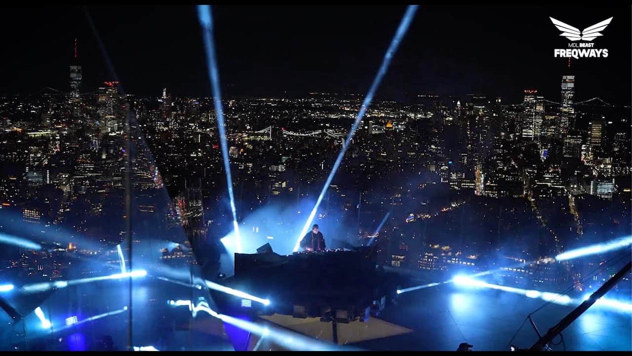 Live DJ Set at Edge at Hudson Yards, New York City, USA 2020