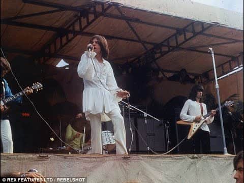 Live Concert at Hyde Park, London, UK 1969