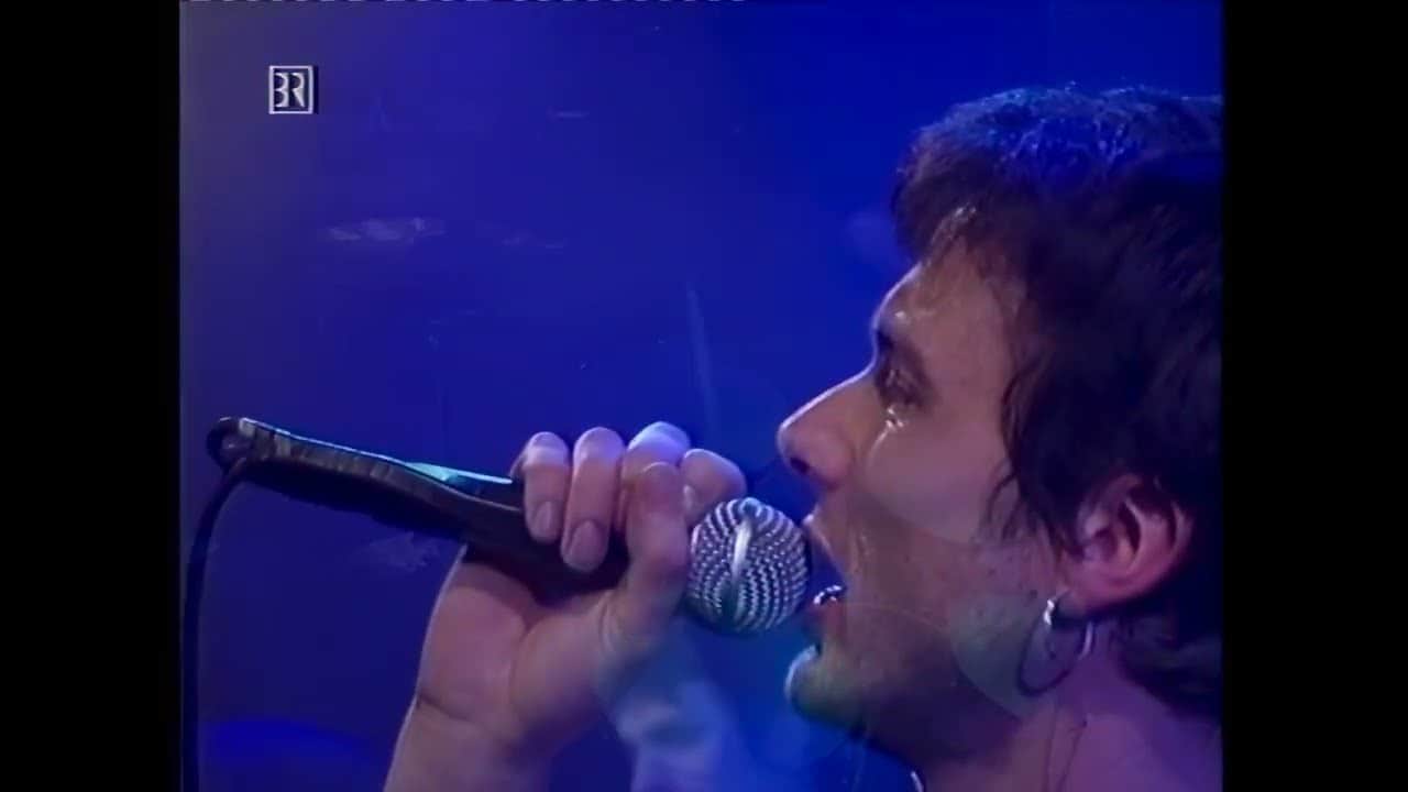 Live Performance at German Television Studio, Frankfurt, Germany 1997