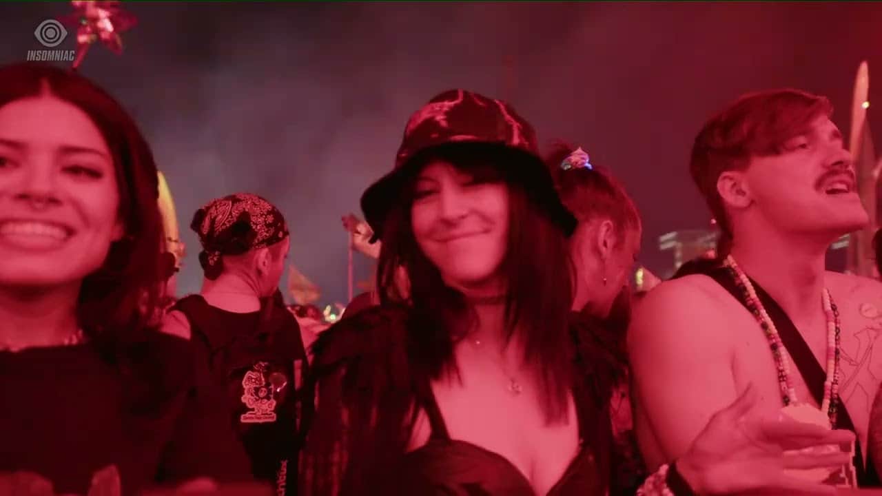 Perfomance at the EDC Vegas festival in Las Vegas, USA, 2025