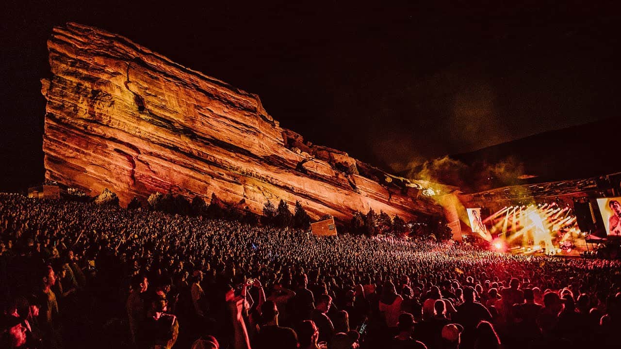 Live Concert at Red Rocks Amphitheater, Morrison, USA 2022