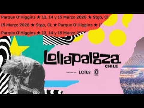 Live Concert at Lollapalooza Chile, Santiago, Chile 2026