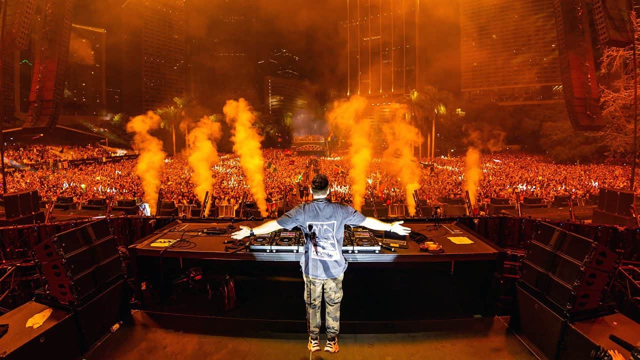 Live DJ Set at Ultra Music Festival, Miami, USA 2023