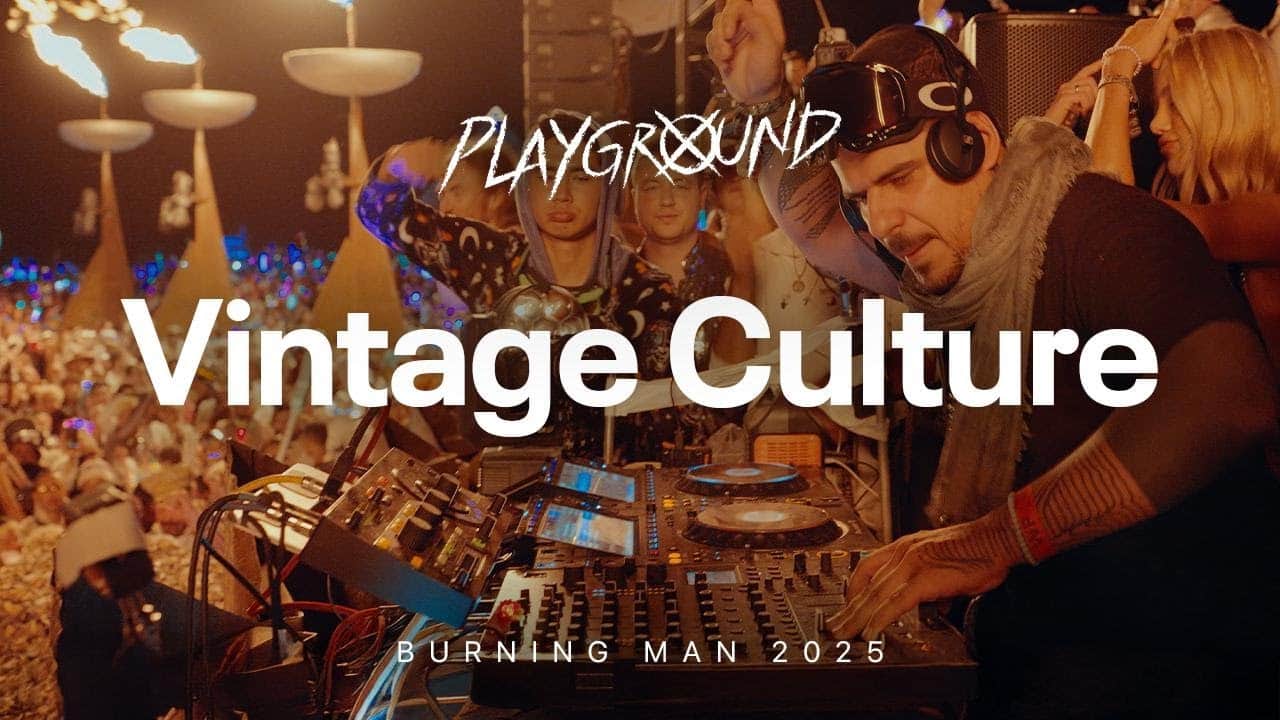 Live DJ Set at Burning Man, Black Rock Desert, USA 2022