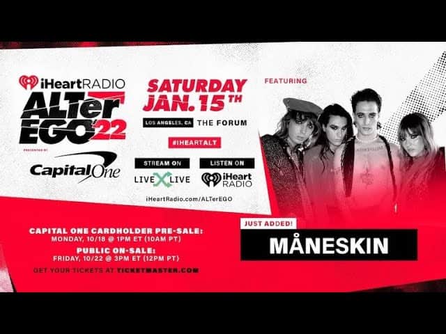 Live Performance at iHeartRadio ALTer EGO, Inglewood, USA 2022
