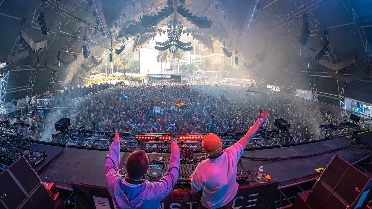 Live DJ Performance at Ultra Music Festival (Resistance Megastructure), Miami, Florida, USA, 2024
