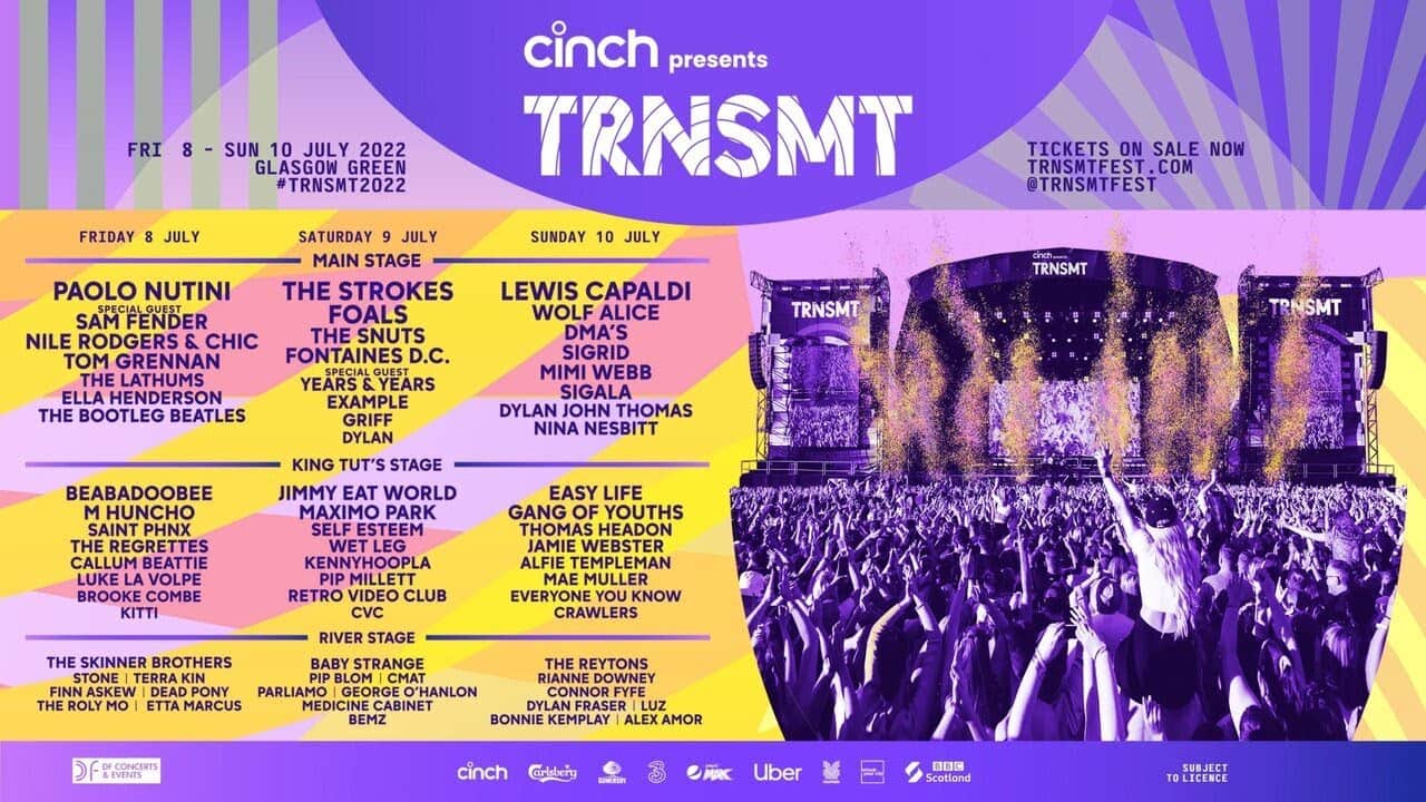 Live Performance at TRNSMT Festival, Glasgow, Scotland 2022