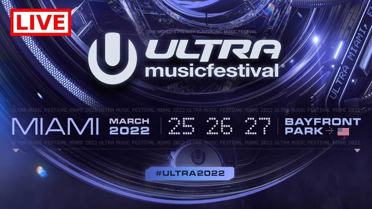 Live DJ Set at Ultra Music Festival, Miami, USA 2022