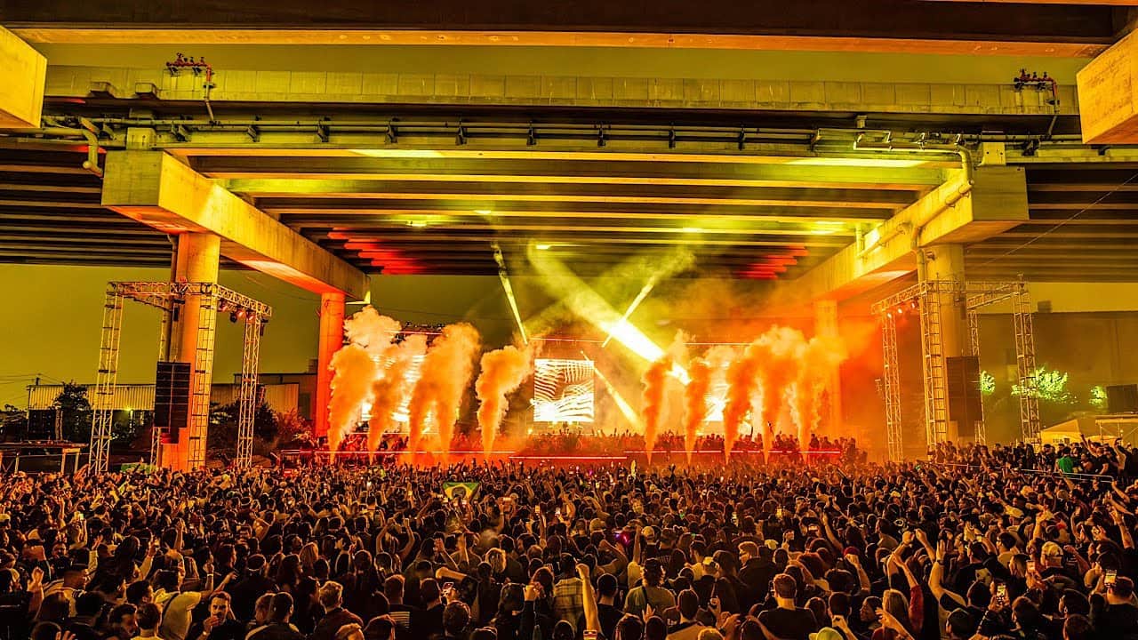 Live DJ Set at Under The K Bridge Park, New York, USA 2024