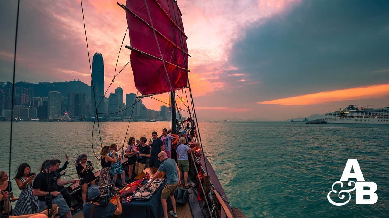 Deep Warm Up Set ABGT300 Live on Victoria Harbour, Hong Kong, 2018