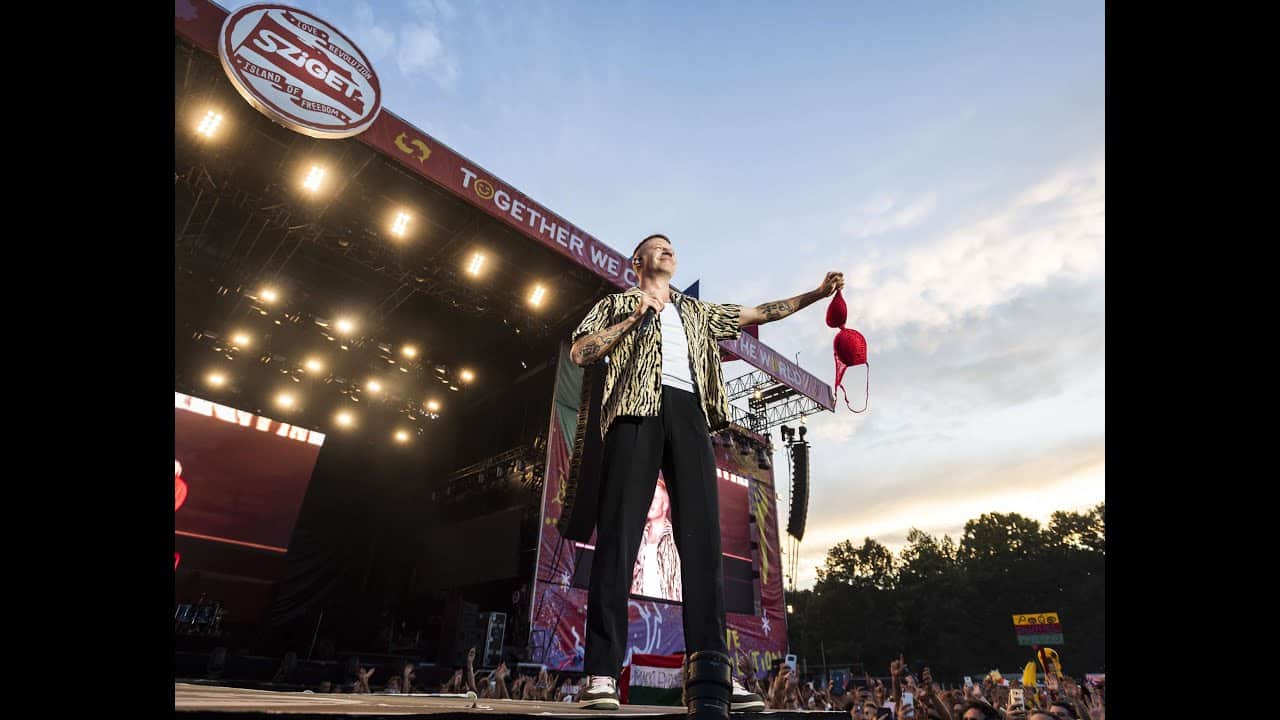 Live Concert at Sziget Festival, Budapest, Hungary 2017