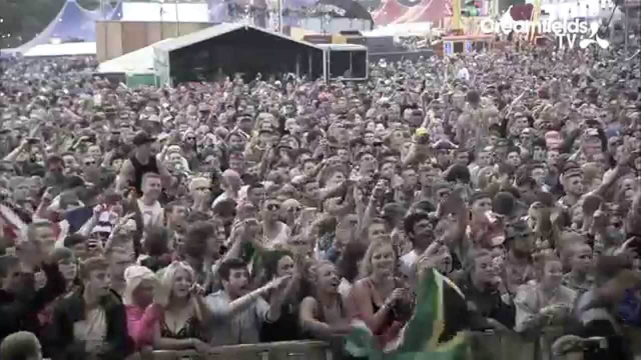 Live DJ Performance at Creamfields Festival, Daresbury, Cheshire, England, 2014