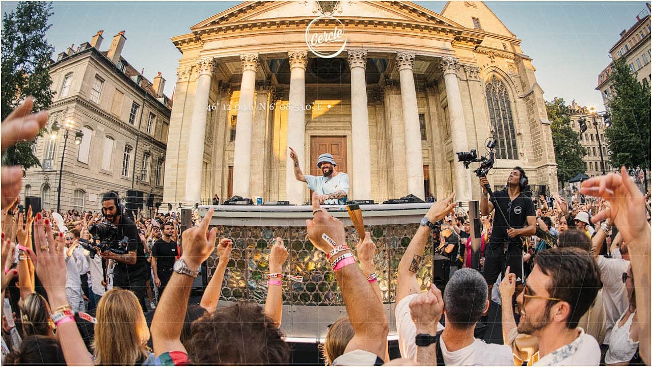 Live DJ Performance at Cathédrale Saint-Pierre (Cercle & W Hotels), Geneva, Switzerland, 2023