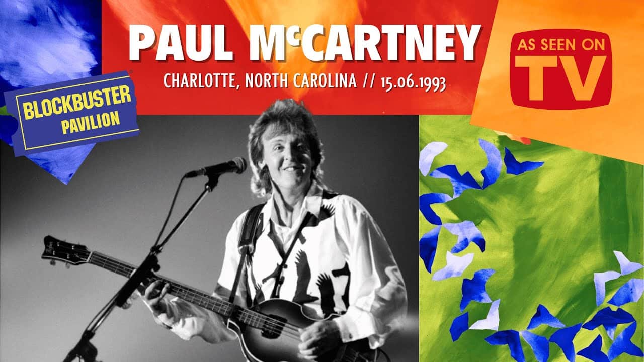 Live Concert at Blockbuster Pavilion, Charlotte, USA 1993