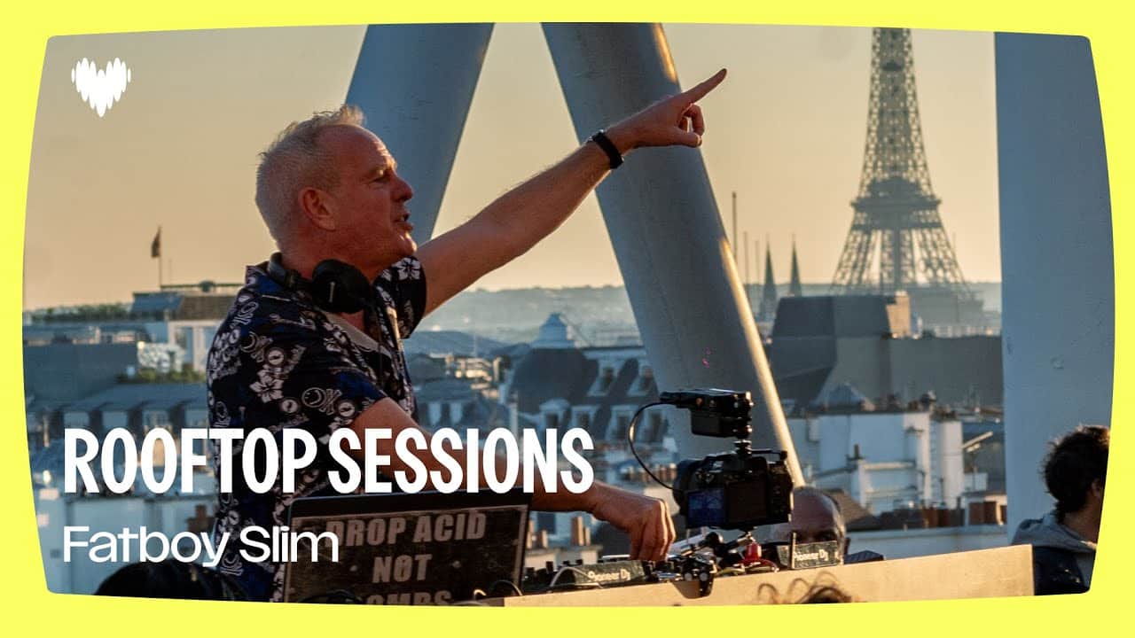 Live DJ Performance at Deezer Rooftop Sessions, Centre Pompidou, Paris, France, 2023