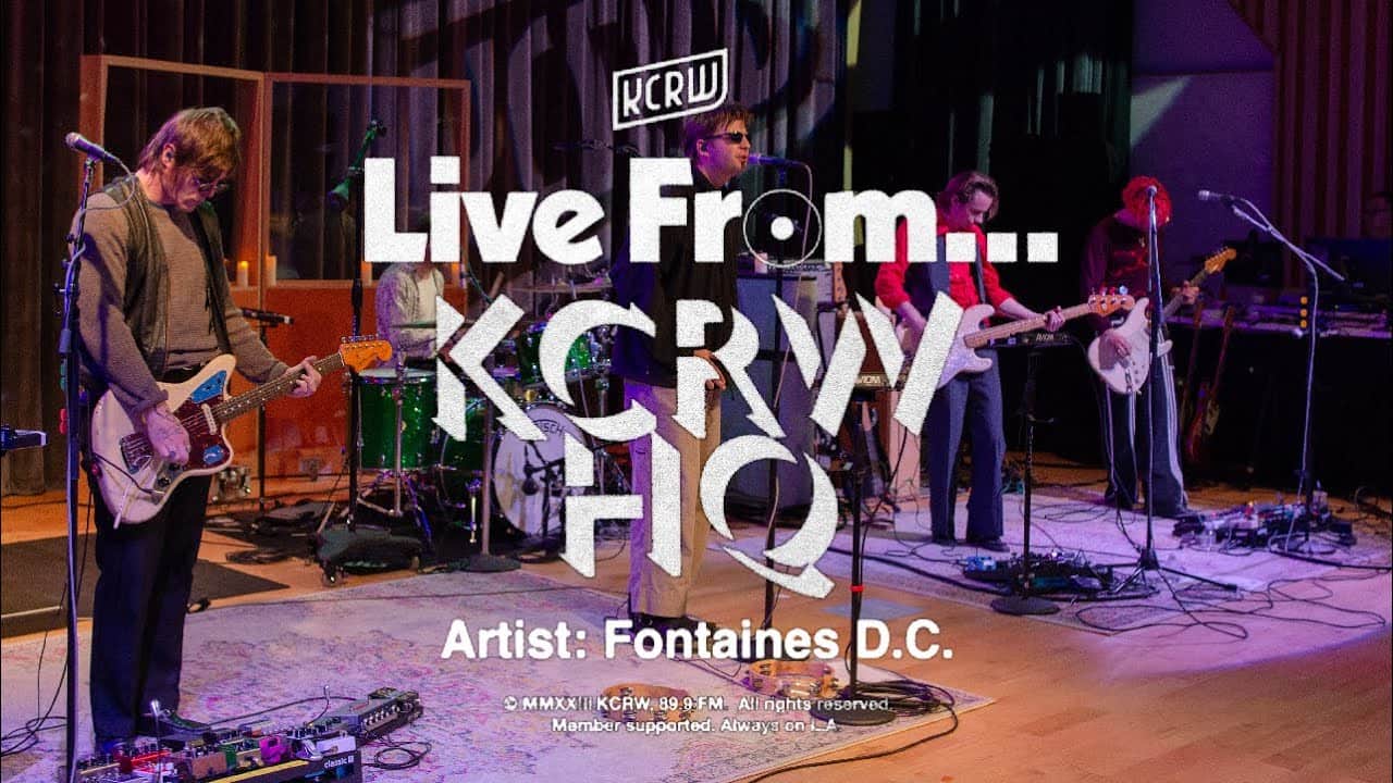 Live Studio Session at KCRW Annenberg Performance Studio, Santa Monica, USA 2022