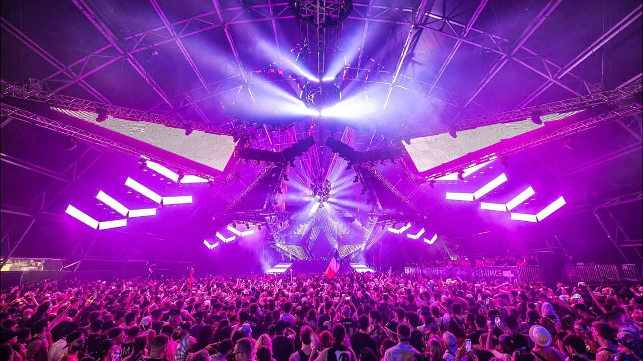 Live DJ Set at Ultra Music Festival, Miami, USA 2024