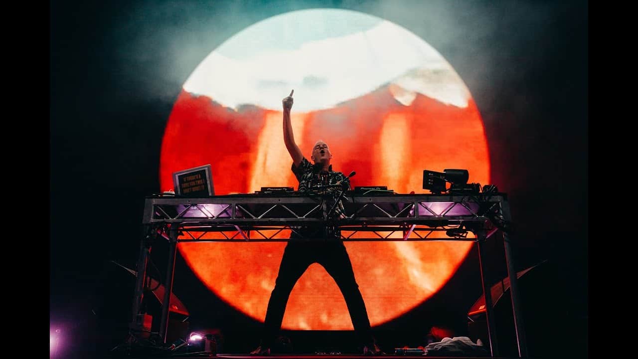 Live DJ Performance at Sidney Myer Music Bowl, Melbourne, Australia, 2020