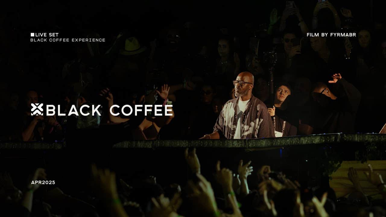 Live DJ Performance at Black Coffee Experience Festival, Pirenópolis, Goiás, Brazil, 2025