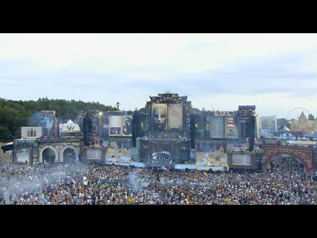 Live DJ Performance at Tomorrowland Festival, Boom, Belgium, 2019